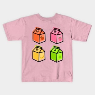 Juice Cartons Kids T-Shirt